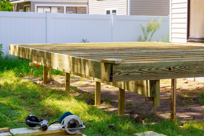 Deck Ramp Construction