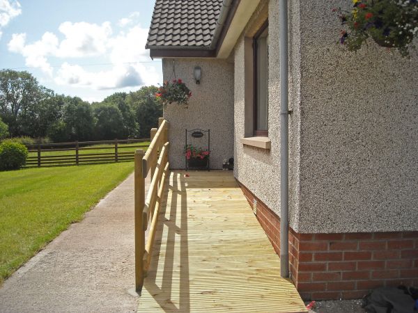 Cost of Hardwood Ramp Installation in Fayetteville